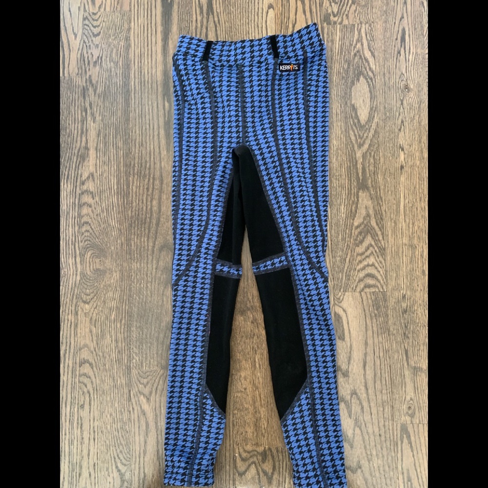 Kerrits thin tights for riding girls S